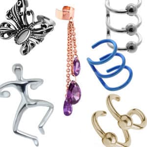 Clip on Earrings & Earcuffs