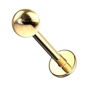 Gold Plated Labret Stud