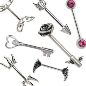 Surgical Steel Nipple Bars