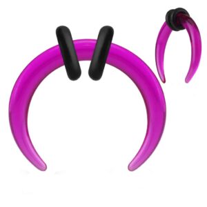 UV Stretching Crescent - Purple