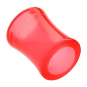Acrylic Double Flared Eyelet - Red