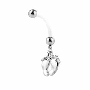 Bio-Flex Maternity Baby Feet Belly Bar