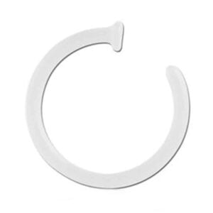 Bio Flex Open Nose Ring - Clear