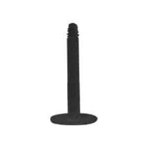 BIO-PLAST™ Threaded Labret Stem - Black