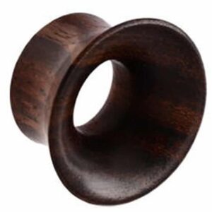 Black Rosewood-SONO Single Flared Tunnel