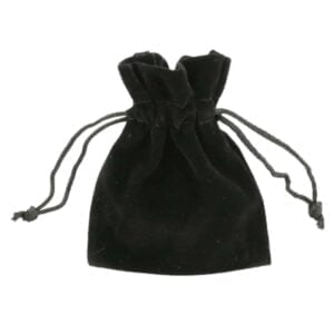 Black Velvet Pouch