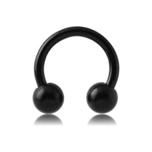 Blackline Circular Barbells - 1.6mm with 3mm balls