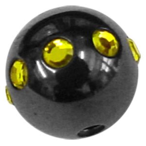 Blackline Threaded CIRCO-Balls - Citron Yellow