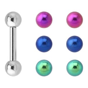 Body Jewellery Barbell Set