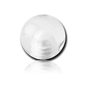 Clear Bio-Flex Self Threading Ball for Metal