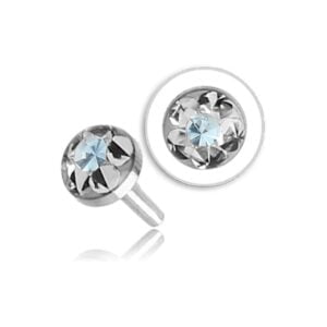 Crystalline Steel Push-Fit Ball - Aqua