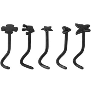 Curved Nose Stud Set