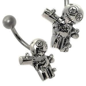 Cute Belly Bar - Voodoo Doll