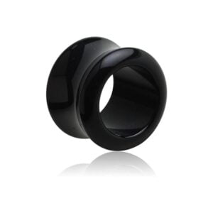 Darkside Black Acrylic Double Flared Eyelet