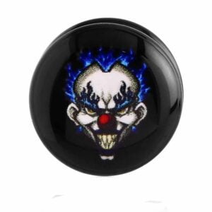 Fake Ear Plug - Evil Clown