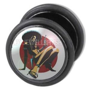Fake Ear Plug - Sexy Chica