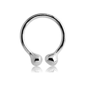 Fake Nose Ring - Plain Ring