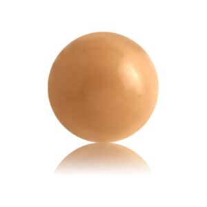 Flesh Tone Bio-Flex Self Threading Ball for Metal