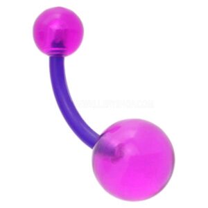 Flexible UV Banana Bell - Purple