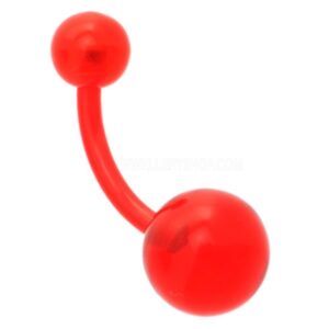 Flexible UV Banana Bell - Red