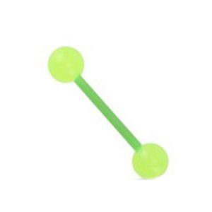 Glow in the Dark Barbell - Green