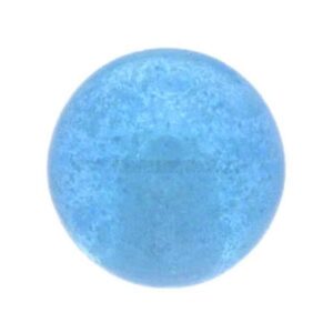 Glow in the Dark Threaded Ball - Blue