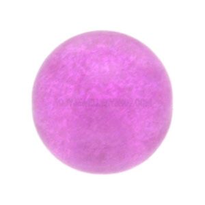 Glow in the Dark Threaded Ball - Purple
