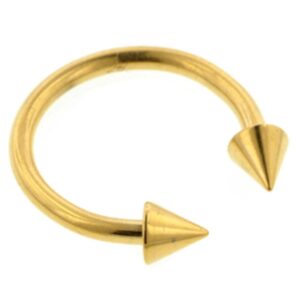 Gold Plated Micro Circular Cone Bell