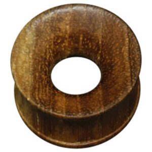 Hollow Wood Plug - Teak