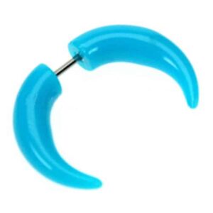 Neon Fake Buffalo Claw - Blue