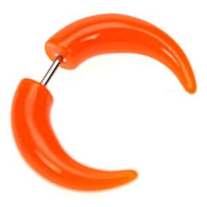 Neon Fake Buffalo Claw - Orange