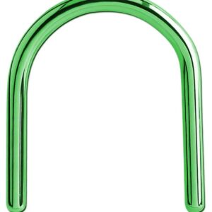 Green Steel Septum Retainer
