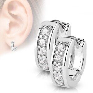 Surgical Steel Huggies Hoop Earrings