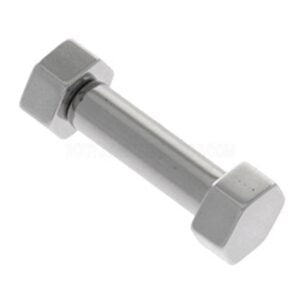 Large Gauge Steel Barbell - Bolt