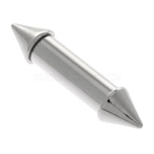 Large Gauge Steel Barbell - Cone