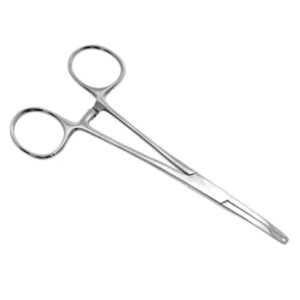 Micro Thin Tip Dermal Anchor Forceps - 2mm Hole