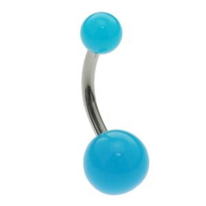 Neon Banana Bell - Turquoise