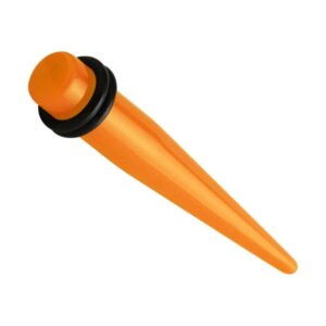 Neon PMMA Stretching Taper - Orange