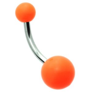 Neon UV Banana Bell - Orange