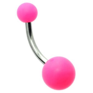 Neon UV Banana Bell - Pink