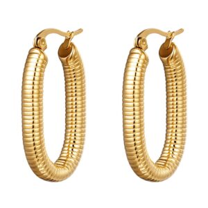 Glam Spring Earrings - Gold