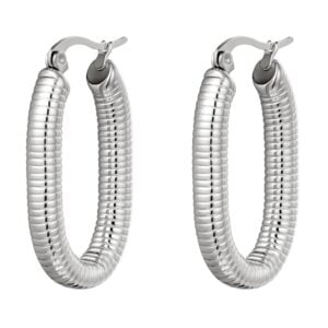 Glam Spring Earrings - Silver