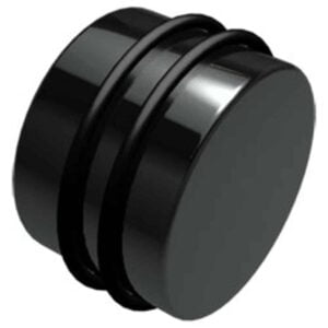 PMMA Flesh Plug - Opaque Black