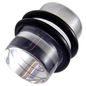 PMMA Flesh Plug - Transparent Clear