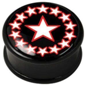 PMMA Ikon Flesh Plug - Galaxy