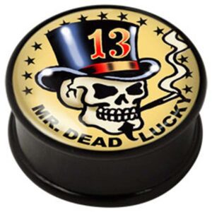 PMMA Ikon flesh plug - Ikon Plug Dead Lucky