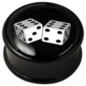 PMMA Ikon flesh plug - Ikon Plug Dice