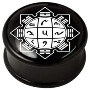 PMMA Ikon flesh plug - Ikon Plug I Ching