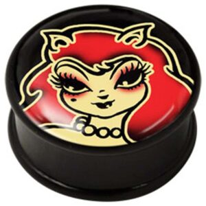 PMMA Ikon flesh plug - Ikon Plug Kitten
