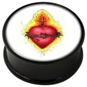 PMMA Ikon flesh plug - Ikon Plug Sacred Heart